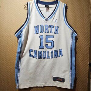 Vintage  2004-05 UNC Tar Heels Home Vince Carter Jersey Nike Elite Jordan Large